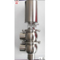 Stainless Steel Sanitary pneumatic Air Automatic Control Valve with Timer